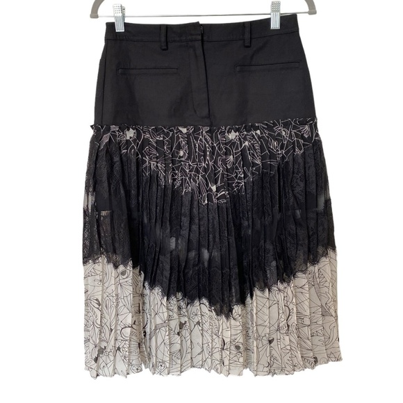 BCBGMaxAzria Dresses & Skirts - BCBG Maxazria Runway Skirt, XXS, black with white